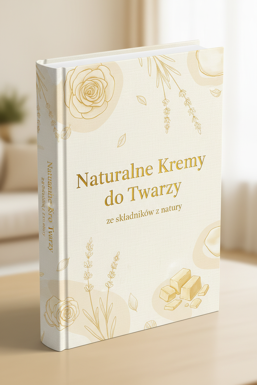 Naturalne Kremy do Twarzy - okładka książkowa