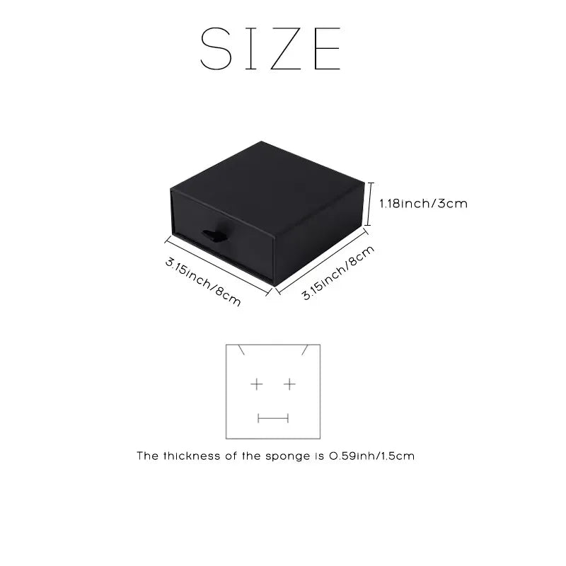 ✨ Eleganckie Personalizowane Pudełko na Biżuterię z Własnym Logo ✨
Wykwintne opakowanie premium z miękką gąbką i wysuwaną szufladką